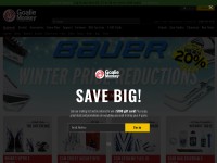 Desktop screenshot for goaliemonkey.com