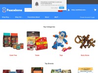 Desktop screenshot for peacebonepet.com