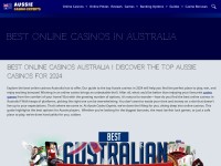Desktop screenshot for aussiecasinoexperts.com