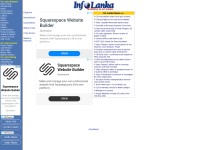 Desktop screenshot for infolanka.com