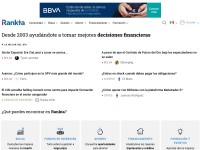 Desktop screenshot for rankia.mx