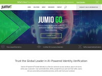 Desktop screenshot for jumio.com