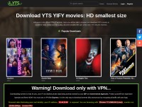 Desktop screenshot for yts.lt