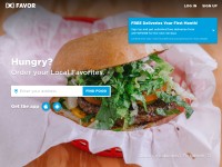 Desktop screenshot for favordelivery.com