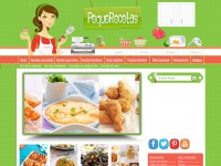 Desktop screenshot for pequerecetas.com