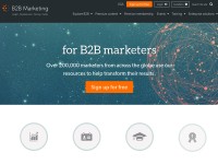 Desktop screenshot for b2bmarketing.net