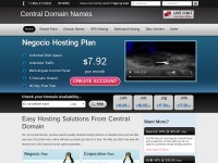 Desktop screenshot for centraldomainnames.com