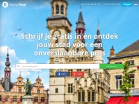 Desktop screenshot for socialdeal.be