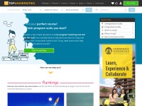 Desktop screenshot for topuniversities.com