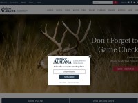 Desktop screenshot for outdooralabama.com