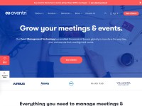 Desktop screenshot for aventri.com