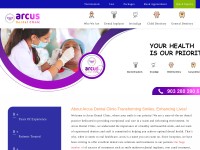 Desktop screenshot for arcusdentalclinic.com