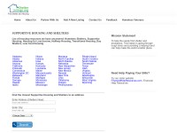 Desktop screenshot for shelterlistings.org