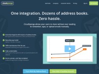 Desktop screenshot for cloudsponge.com