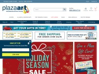 Desktop screenshot for plazaart.com