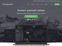Desktop screenshot for protonvpn.com