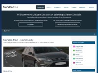 Desktop screenshot for mondeo-mk4.de