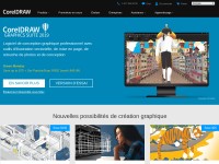 Desktop screenshot for coreldraw.com