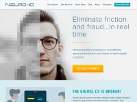 Desktop screenshot for neuro-id.com