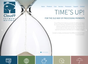 How c9pg.com looks like on a tablet such as an iPad.