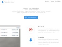 Desktop screenshot for videodownloader.io