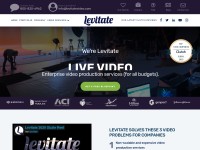 Desktop screenshot for levitatemedia.com