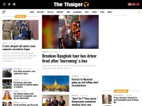 Desktop screenshot for thethaiger.com