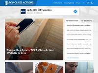 Desktop screenshot for topclassactions.com