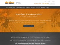 Desktop screenshot for activeconversion.com