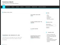 Desktop screenshot for scienceatom.com