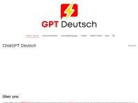 Desktop screenshot for gptdeutsch.de