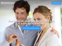 Desktop screenshot for inmofactory.com