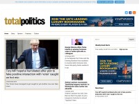 Desktop screenshot for totalpolitics.com