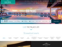 Desktop screenshot for palaceresorts.com