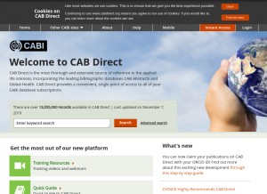 How cabdirect.org looks like on a tablet such as an iPad.
