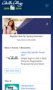 How cabrillo.edu looks like on a mobile device such as an iPhone.