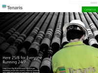 Desktop screenshot for tenaris.com