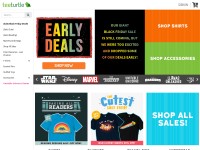 Desktop screenshot for teeturtle.com