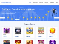 Desktop screenshot for gamesinbrowser.com