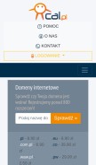 How cal24.pl looks like on a mobile device such as an iPhone.