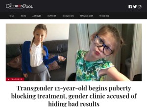 How caldronpool.com looks like on a tablet such as an iPad.