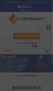 How calimport.cl looks like on a mobile device such as an iPhone.