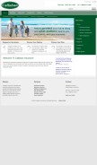 How callahan1.com looks like on a mobile device such as an iPhone.