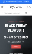 How callawaygolfpreowned.com looks like on a mobile device such as an iPhone.