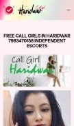 How callgirlharidwarr.in looks like on a mobile device such as an iPhone.