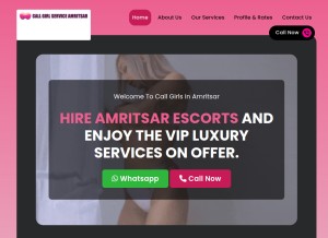 How callgirlserviceamritsar.in looks like on a tablet such as an iPad.