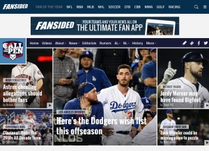 How calltothepen.com looks like on a tablet such as an iPad.