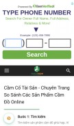 How camcotaisan.com looks like on a mobile device such as an iPhone.