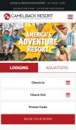 How camelbackresort.com looks like on a mobile device such as an iPhone.