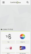 How canlitv.me looks like on a mobile device such as an iPhone.